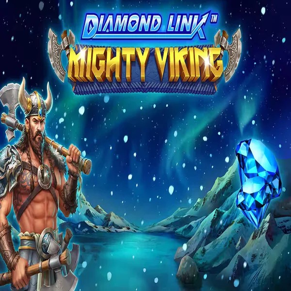 Diamond Link Mighty Viking slot visual from Greentube available on safescasino.pl