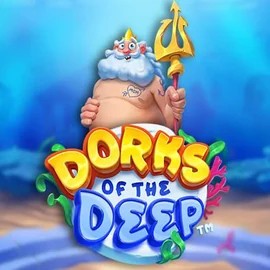 Dorks of the Deep slot logo by Hacksaw Gaming at Safe Casino