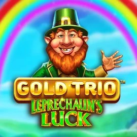 Gold Trio Leprechaun's Luck logo – Slots by Playtech at Safe Casino