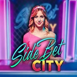 Side Bet City online game logo by Evolution on safescasino.pl